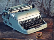 Maszyna do pisania 3 szt. Rheinmetall,Olympia Traveller de Luxe,Predom1301 