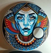 Naciąg 22" EVANS EQ3 Reso Grafika 100% handmade