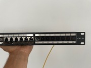 Patchpanel 19" 1U, 24p kat. 6a