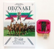 Odznaki Kawalerii Tom 23 - 2 Pułk Strzelców Konnych [książka + odznaka]