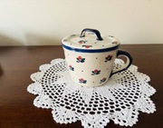 Smalcówka 0,5 l poj ceramika bolesławiecka