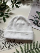 Biała damska czapka beanie 4F