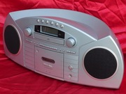 Radiomagnetofon z CD przenośny DUAL CCR 210 R - radio, deck, CD - sprawne