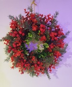 Świąteczny Wieniec na Drzwi Ozdoba 