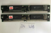 Pamięć RAM 2x8MB 72-pin SIMM EDO 60ns szt. (Razem 16MB) Retro PC (214)