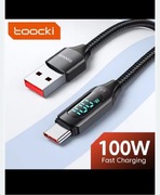 Kabel USB C 6A 100W LCD 