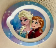 Talerzyk plastikowy Anna i Elsa