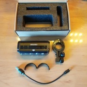 Lampka,światło do roweru przód,mocna i solidna,2000mah,USB C - nowy zestaw 