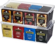 Organizer na herbatę z pokrywą