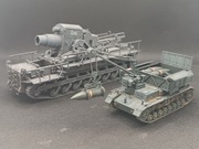 084 moździerz Karl-Geraet i panzer IV 1/72 