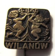 Przypinka Wilanów Warszawa herb Wpinka Przywieszka