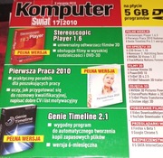 KOMPUTER ŚWIAT DVD 17/2010 - Stereoscopic Player, Pierwsza Praca 2010