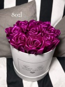 Flowerbox ze sztucznymi kwiatami 