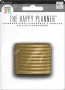Kółka do planerów - złote
