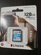 KARTA PAMIĘCI KINGSTON SD 128GB 170MB/S 