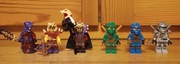 LEGO ninjago 70749 figurki + tytanowy ZANE