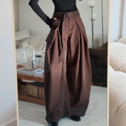 L 40 Zara spodnie z szerokimi nogawkami cargo z zaszewkami