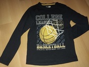 Bluzka * Długi rękaw * roz. 134 - 8-9 lat * basketball