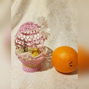 Jajko skorupka stroik wielkanocny 