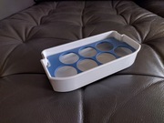 Mała półka drzwiowa na jajka - lodówka Bosch