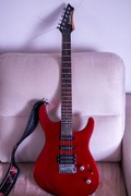 Gitara Washburn RX10, w komplecie pasek, kabel i pokrowiec.
