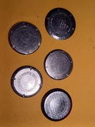 Dekielki od kopert szwajcarskich zegarków