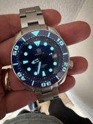 Zegarek Steeldive Sd1971 Diver Nurek WR200 Sapphire Szafir nie Seiko Sumo