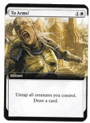 To Arms [MTG] [PROXY] Magic the Gathering