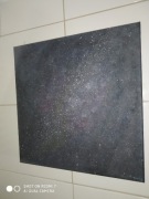 Obraz olejny duży kosmos 2021 Woźniak