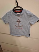 74cm Coccodrillo niebieska bluzka koszulka bluzeczka T-shirt dziecięca