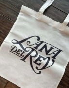 Torebka torba tote bag materiał non woven lana del rey 