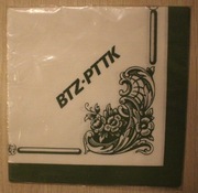 BTZ - PTTK - ZESTAW 3 SERWETEK  MATERIALNYCH NOWYCH,  37,7 x 37 cm
