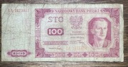 Banknot Polski 1948 100zł