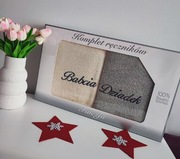 Komplet ręczników Babcia Dziadek 