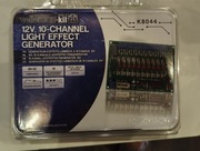 Velleman 10-kanałowy generator efektówświetlnych 12 V, zestaw (K8044)
