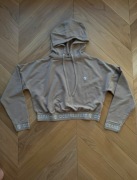 Nierozpinana bluza beżowa / Beige open-front sweatshirt / Oceansapart / XS