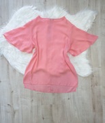 bluzka, rozm. M, mgiełka, motylek, gładka, jednokolorowa, kobieca, modna
