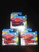 Hot Wheels Ferrari F40 zestaw 3sztuki