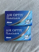 Soczewki kontaktowe Air Optix Hydraglyde -5,50 i -5,25