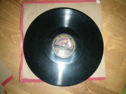 Płyta szelakowa D614 Bach,Elgar