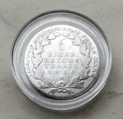 Prusy 1/6 Talara 1816 r  Wilhelm III Srebro 