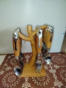 Sztućce Zestaw sztućców na wieszaku po 6 szt