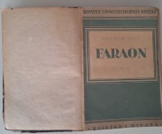 Faraon Tom 1 wydanie z 1949 rok