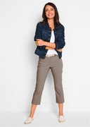 Spodnie damskie 36 rybaczki brązowe NAJNIŻSZA CENA Z 30 DNI