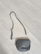 Czarna torebka, kopertówka, mała z klapką, elegancka