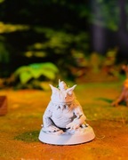 Olbrzymia żaba - Figurka 32mm 14K zgodna z DnD RPG Pathfinder Warhammer