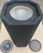 Obudowa głośnika basowa, skrzynia subwoofera 16 cm nowa