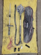 Szlifierka do gipsu gładzi żyrafa Graphite 59g261 po jednym domku