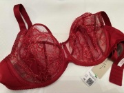 Milavitsa Biustonosz, stanik bordowy rozmiar 80 F