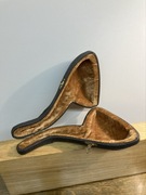 etui na fajkę tradycyjną z pianki morskiej, stare i poszukiwane, rarytas